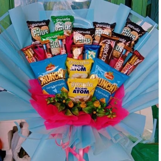 

buket Snack ukuran L