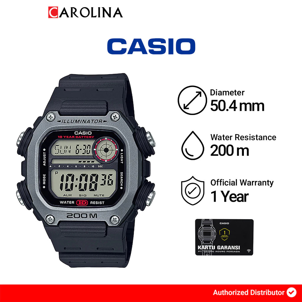 Jam Tangan Casio DW-291H-1A