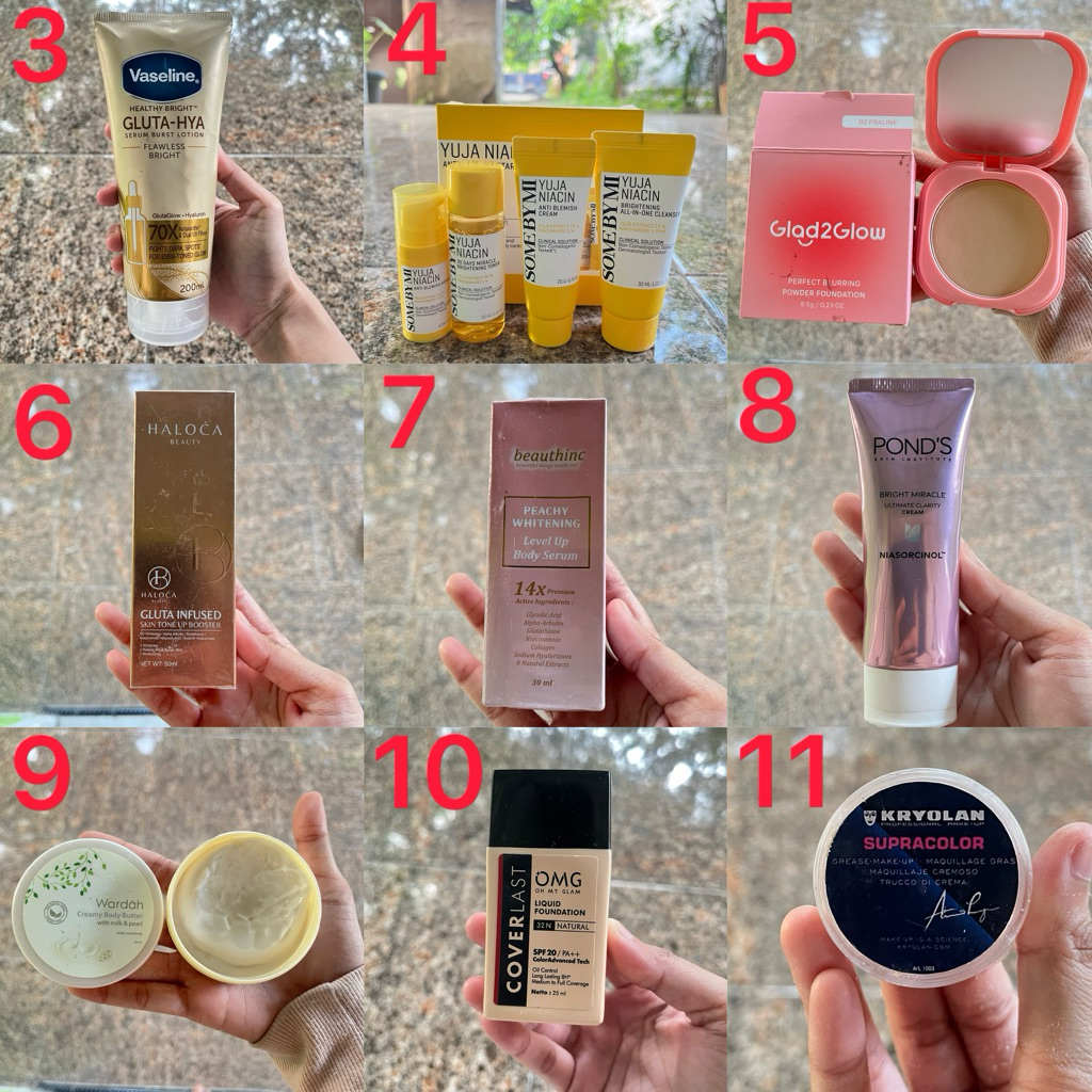 preloved skincare hand body serum two way cake body butter