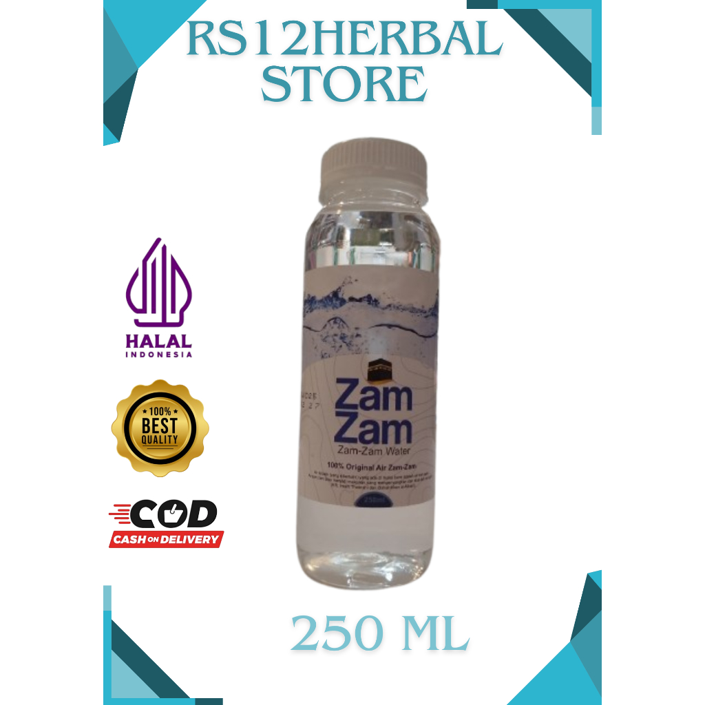 

air zam zam 250ml Original Oleh Oleh Haji dan Umroh