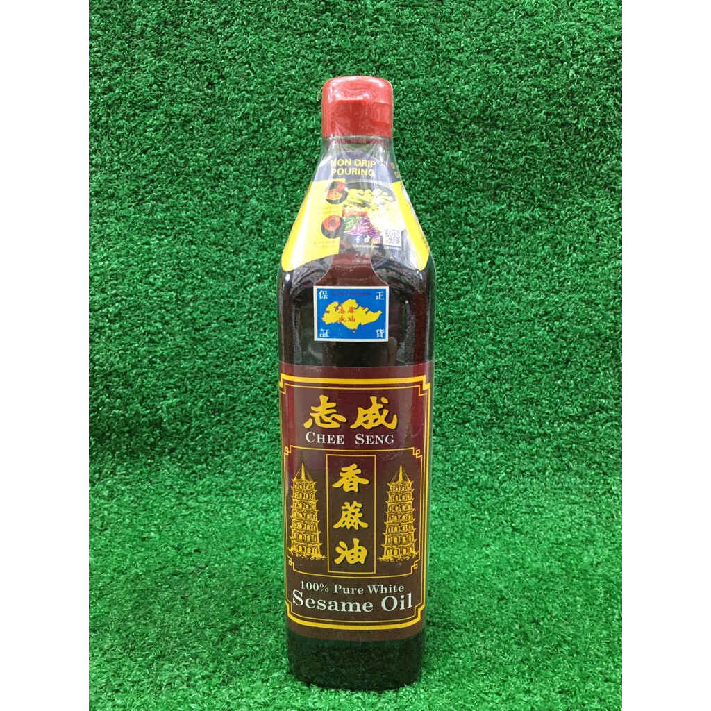 

Chee Seng 100% Pure White Sesame Oil Minyak Wijen Putih Murni 750ml Impor Singapore HALAL