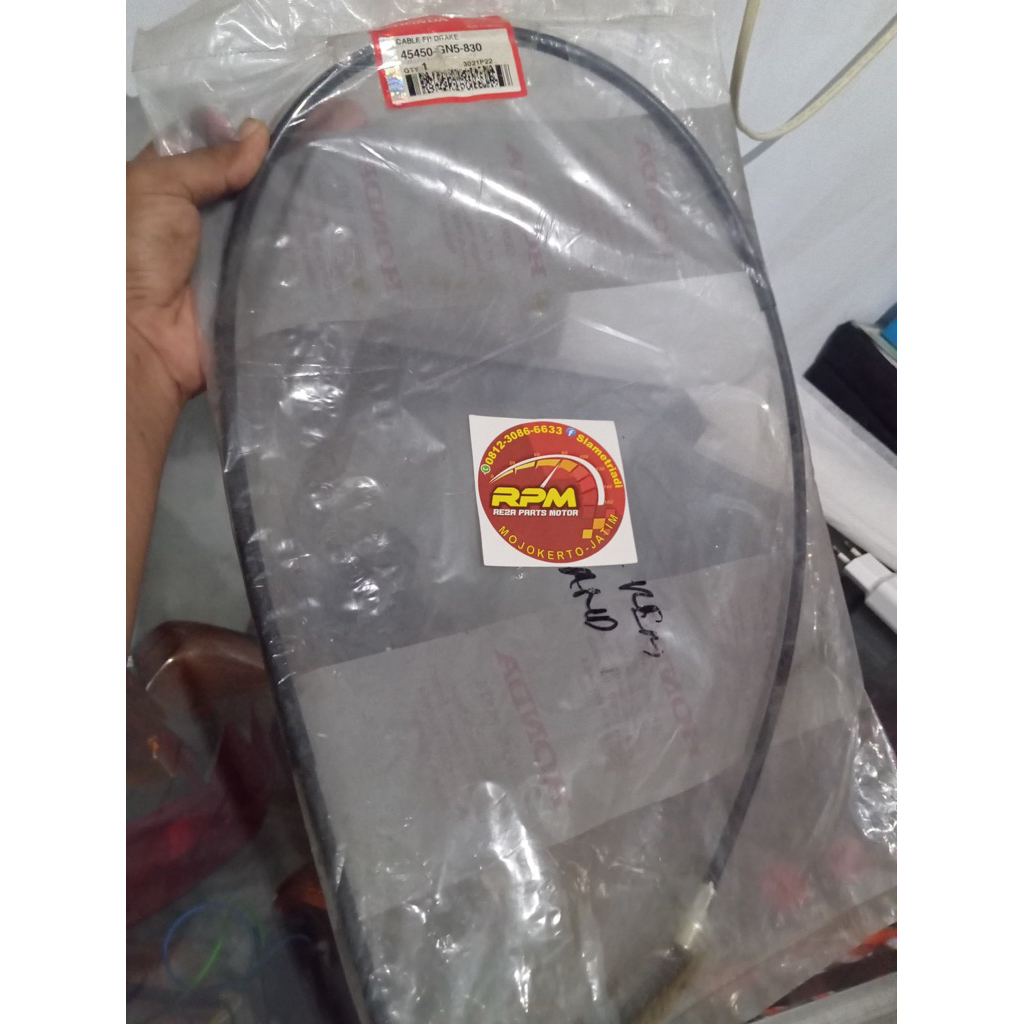 Kabel rem depan Honda Grand Baru merk original Ahm