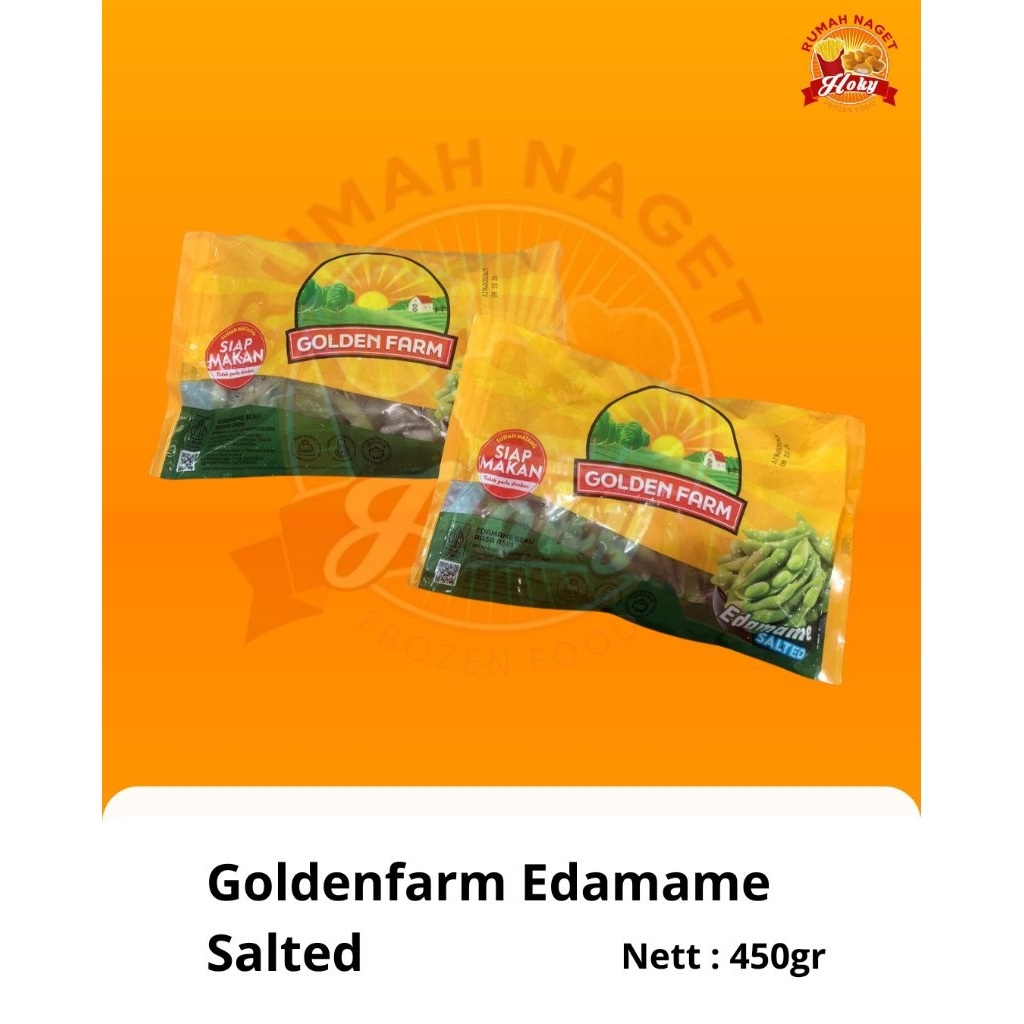 

Goldenfarm Edamame Salted 450gr