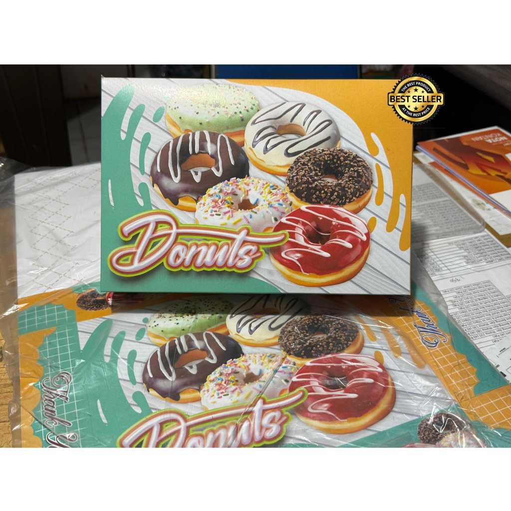 

Dus Donat Isi 6 Cetak / Kotak Donat Isi 6 Cetak /Box Donat Isi 6 Pcs | Dus Donat Motif | Box Donat