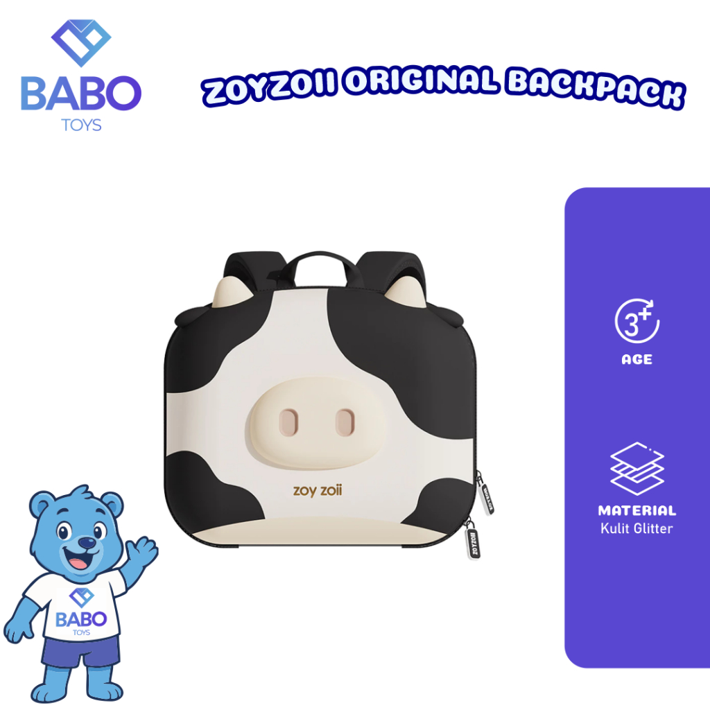 TAS ZOYZOII RARE ITEM‼️ TAS RANSEL ZOY ZOII ORIGINAL BACKPACK Tas Ransel Anak Karakter Waterproof / 