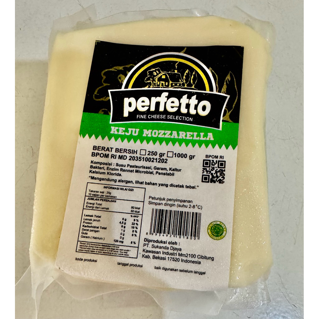 

KEJU MOZARELLA PERFETTO 250GR