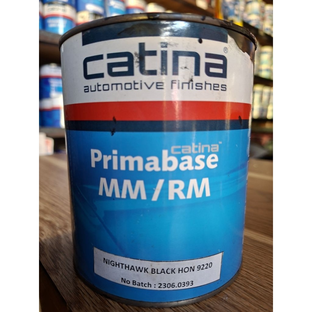 cat PU CATINA NIGHT HAWK BLACK HON 9220 warna original mobil HONDA JAZZ OLD 1L