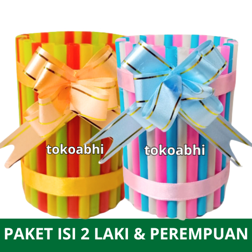 

(PAKET HEMAT ISI 2) Tempat Pensil Sedotan dari Kaleng Bekas Kerajinan Tangan - Toko Abhi