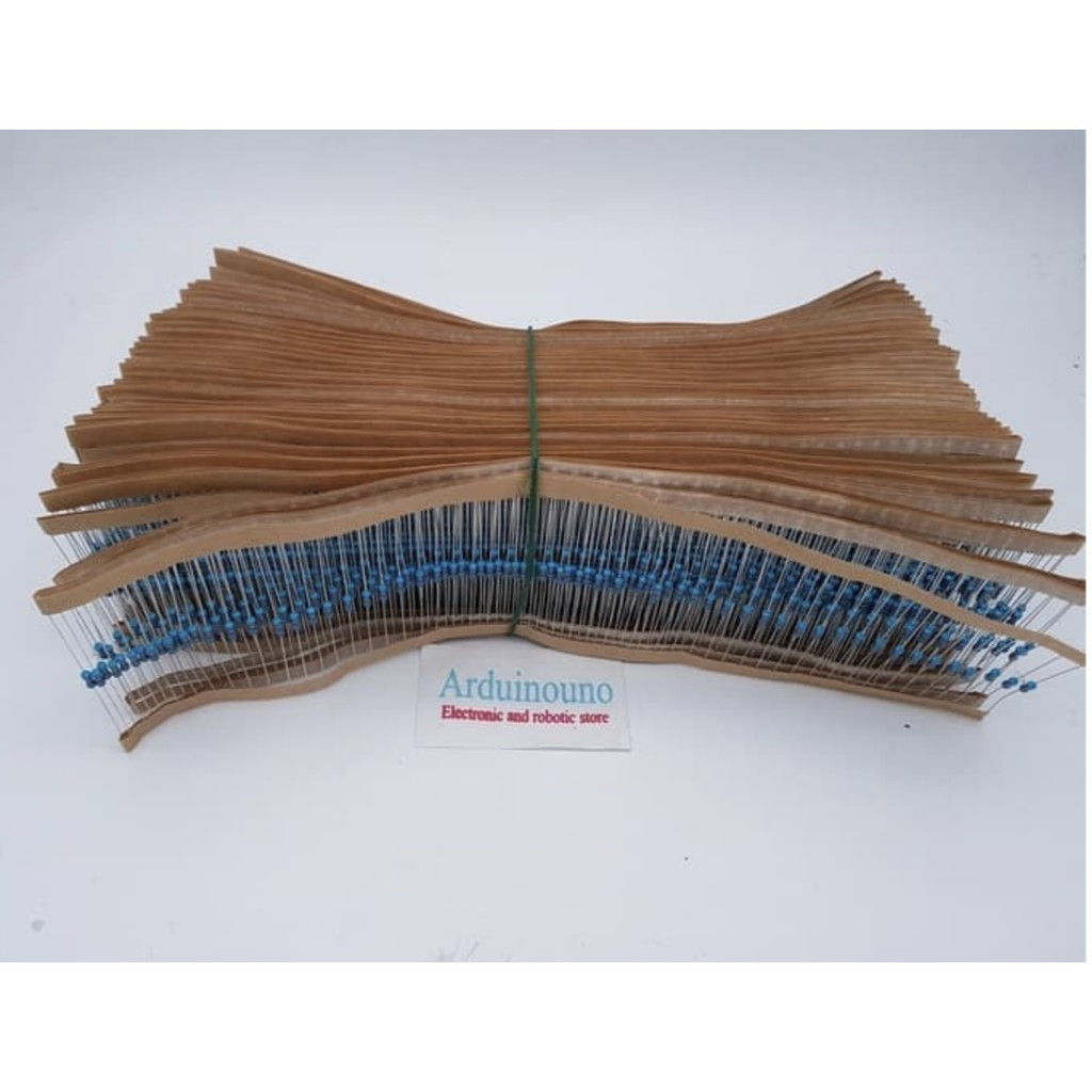 10pcs Resistor 18ohm 18r 18 Ohm 1/4 watt 0.25 metal film Tolerance 1% 0.25W toleransi 1 %