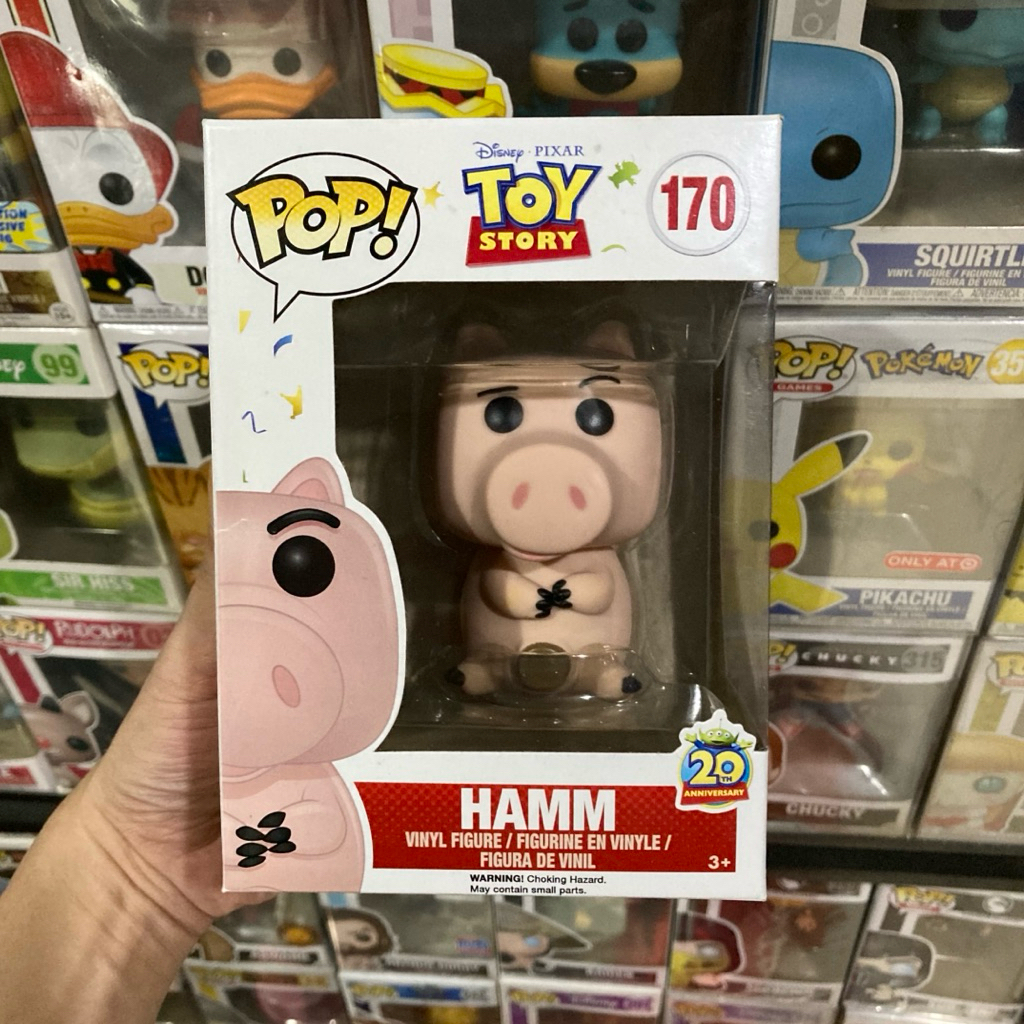 Original funko pop hamm toy story