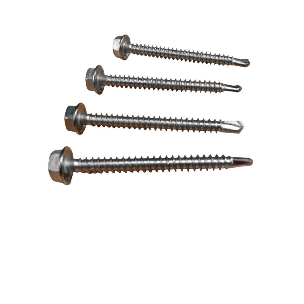 1pcs baut flange screw M6.3 x 50 / M6.3 x 55 / M6.3 x 63 / M4.8 x 75 / M6.3 x 80 Baut roofing stainl