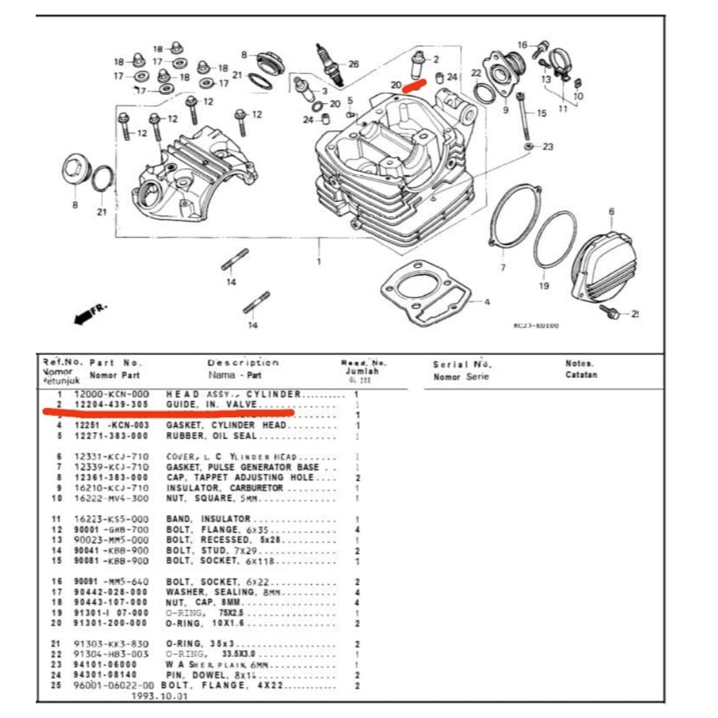 Bosh Bos Boss Bes Botolan Klep Valve In Honda Gl100 Gl 100 Cdi Gl Max Gl Pro Glmax Glpro Series Cdi 