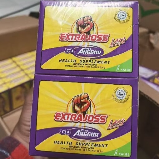 

Extra Joss Anggur 1 Pack (6 Sachet)