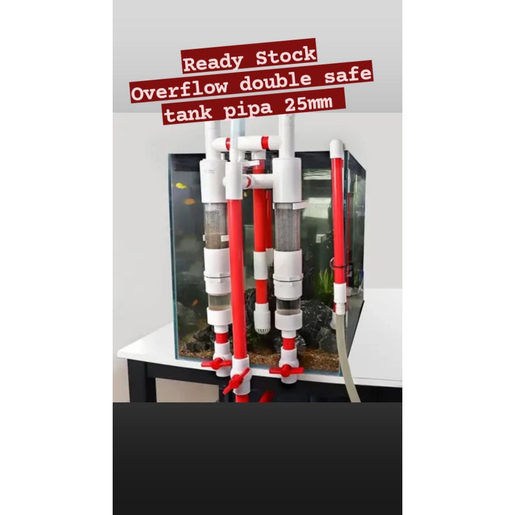 Overflow double safe tank pipa 25cm