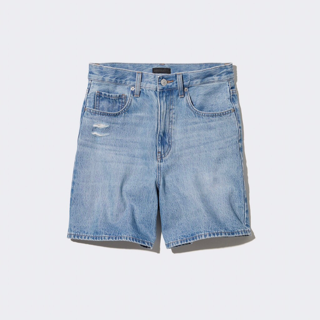 UNIQLO High Rise Denim Short