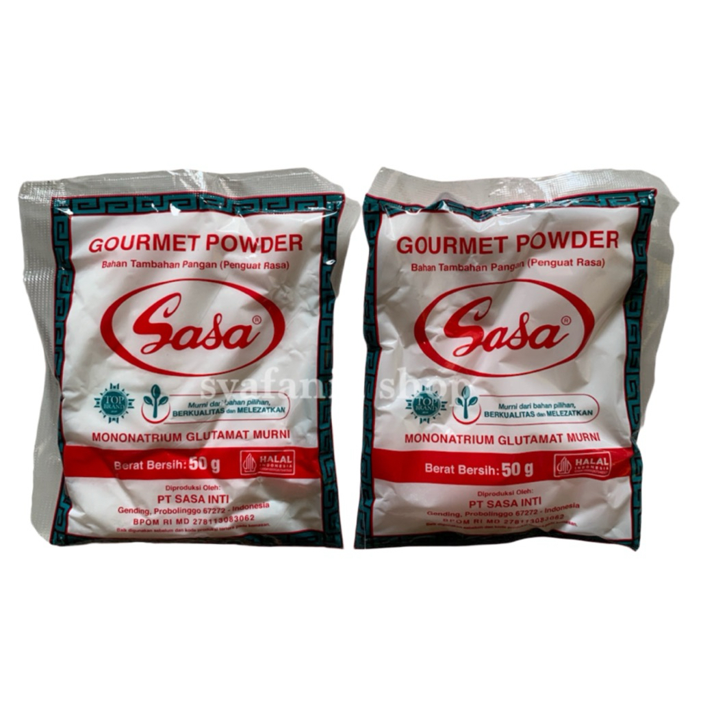 

Sasa micin bumbu penyedap rasa 50gr