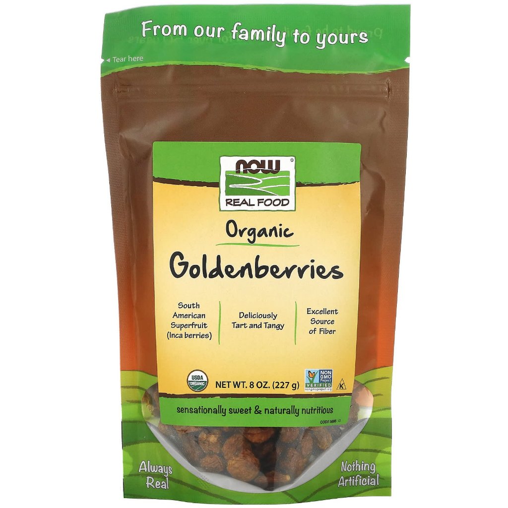 

NOW Foods Certified Organic Golden Berries 227 g