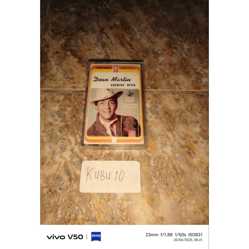 Kaset Pita Dean Martin Country style