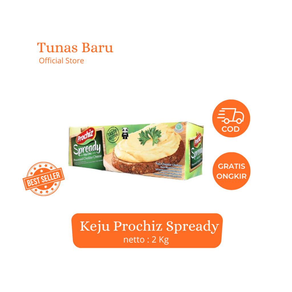 

KEJU CHEDAR OLES PROCHIZ SPREADY 2KG