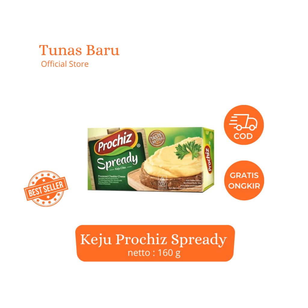 

Prochiz Keju Spready 160 gr
