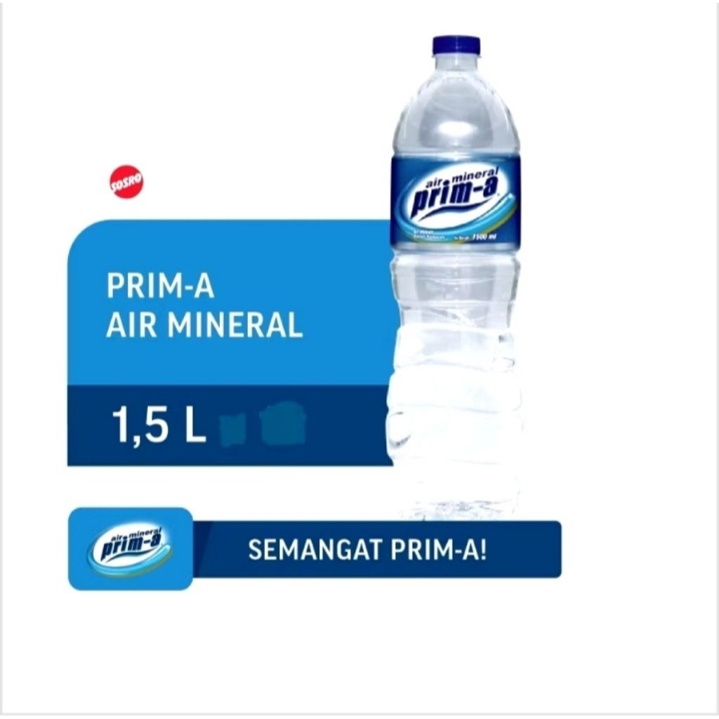 

Prim A (Sosro) air mineral 1,5 lt