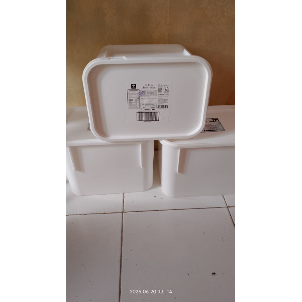 EMBER BEKAS ES KRIM DIAMOND 8 LITER