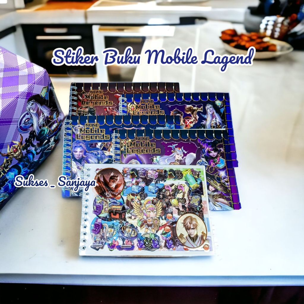 

*AJ STIKER BUKU MOBILE LAGEND ISI 50 / STIKER BUKU LUCU VIRAL