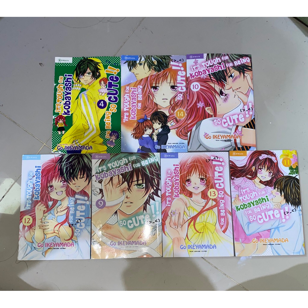 komik preloved “its tough for kobayashi for being so cute”