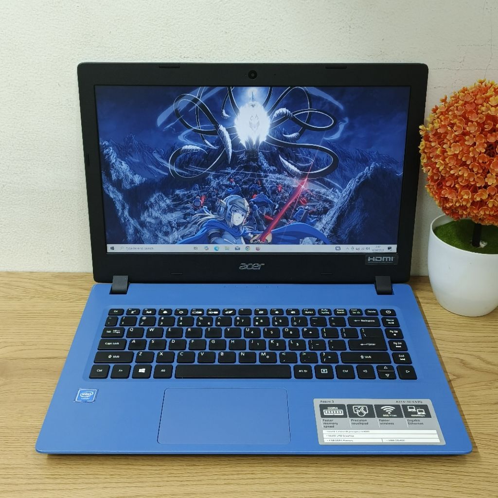 Laptop Acer Aspire 3 A314-32 Intel Celeron N400 ram4Gb/ssd512Gb/Hardisk 1Tb