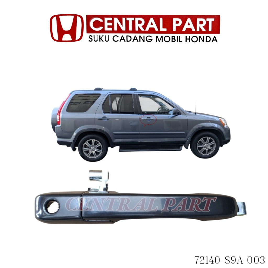 handel pintu tarikan pintu luar depan belakang kiri kanan honda crv gen2 2002 2003 2004 2005 2006