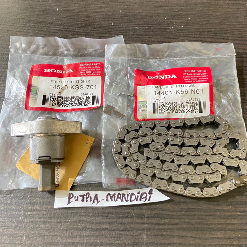 Rantai Keteng+Tonjokan Keteng sonic 150 Supra GTR CB 150R LED K56