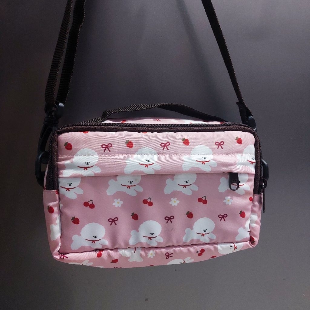 Preloved Puffy Bag Tas Motif Lucu Sling Bag Puffy