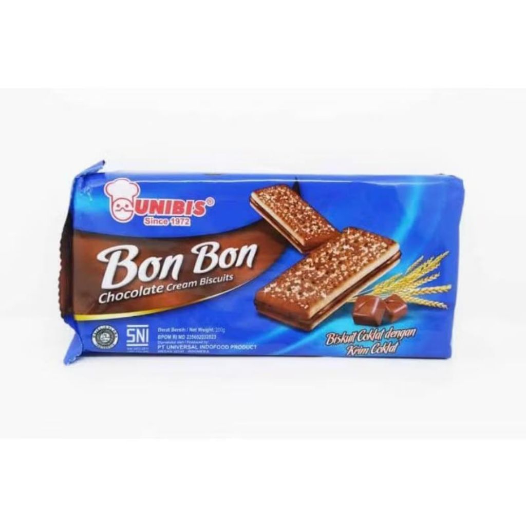 

Unibis bon bon chocolate cream biskuit 220gr