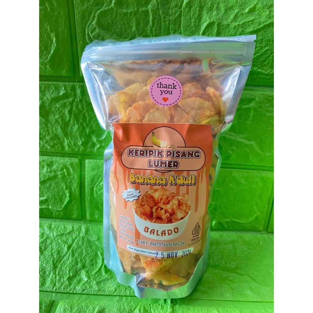 

KERIPIK PISANG (BANANA NDULL BALADO) By Dapur Syafika