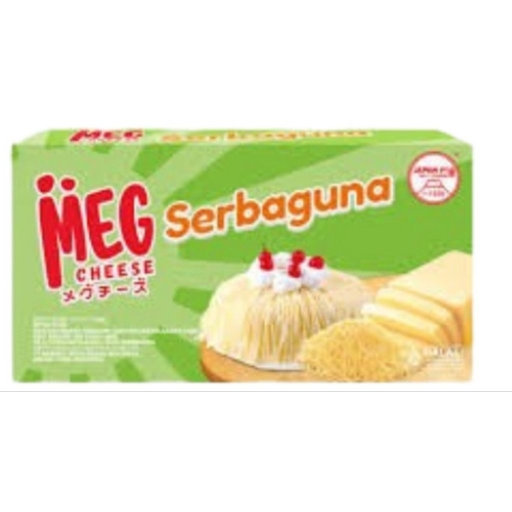 

keju Meg serbaguna/keju parut 160 gram