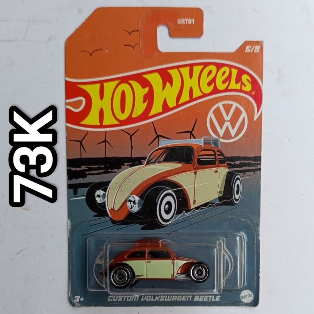 Hot Wheels VW Series Custom Volkswagen Beetle Bug Kodok