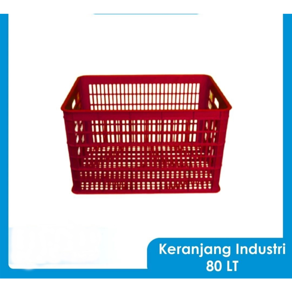 Keranjang Industri 80 Lt/ Keranjang Dagang / Keranjang Serbaguna/ Keranjang Pasar/ Keranjang Piring 
