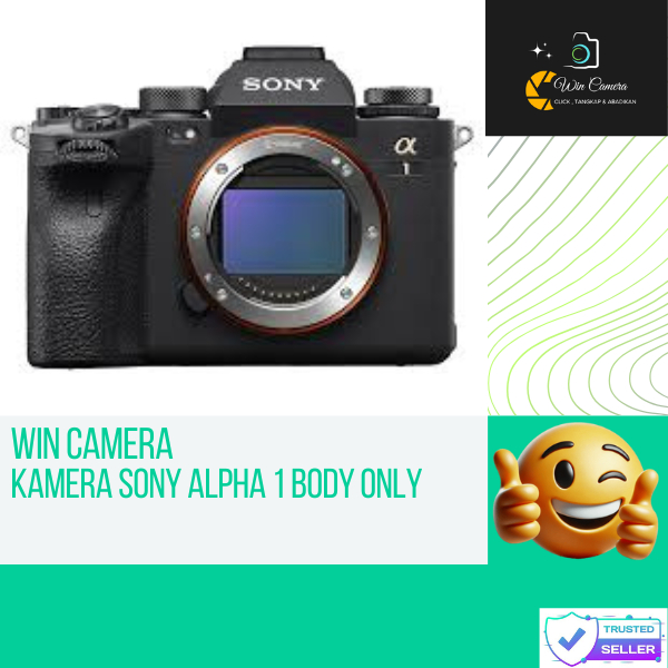 Kamera Sony Alpha 1 Body Only / Camera Sony / Kamera Mirrorless / Camera Mirrorless