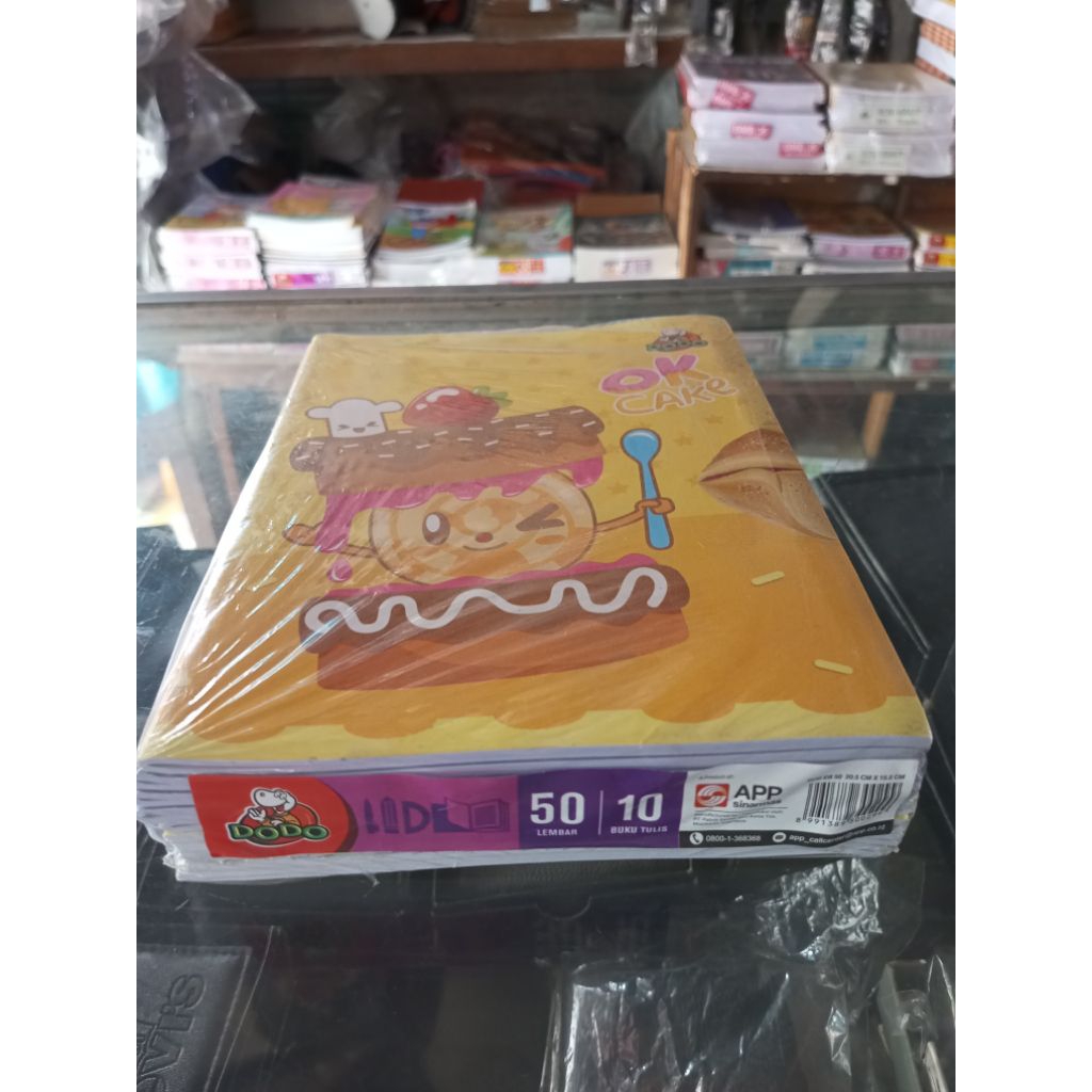 

Buku tulis Dodo 50 Lembar