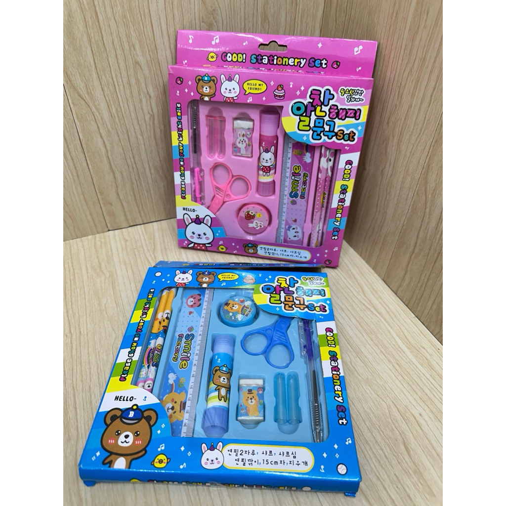 

alat set tulis 8in1 karakter