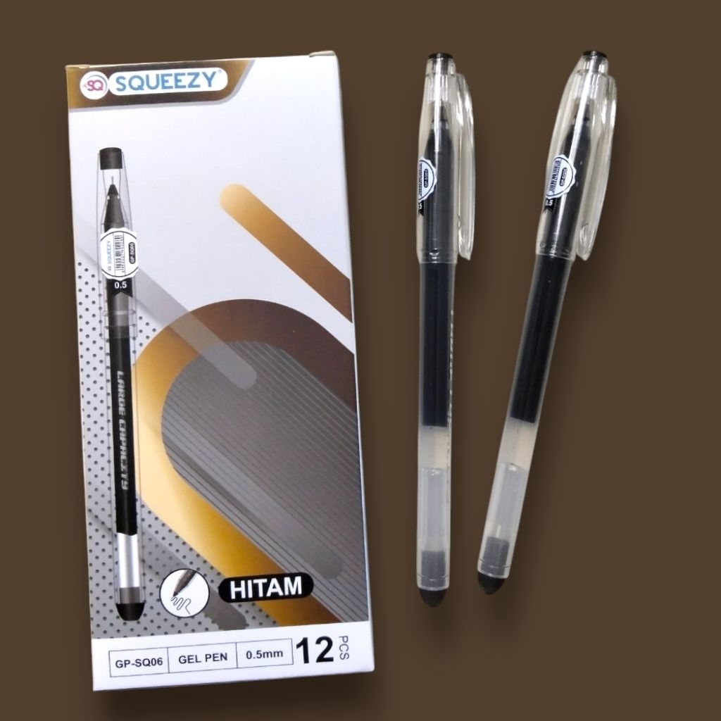 

Pen Gel Squeezy GP-SQ06 (Isi 12 pcs)