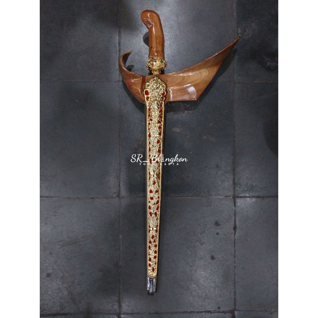 KERIS PENGANTIN JAWA / KERIS PISAU UKIRAN/ KERIS MANTEN / MODEL BRAGA