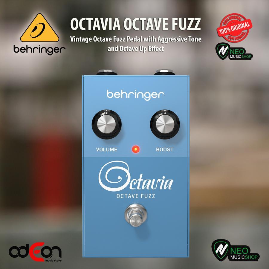 BEHRINGER OCTAVIA OCTAVE FUZZ Vintage Octave Fuzz Pedal