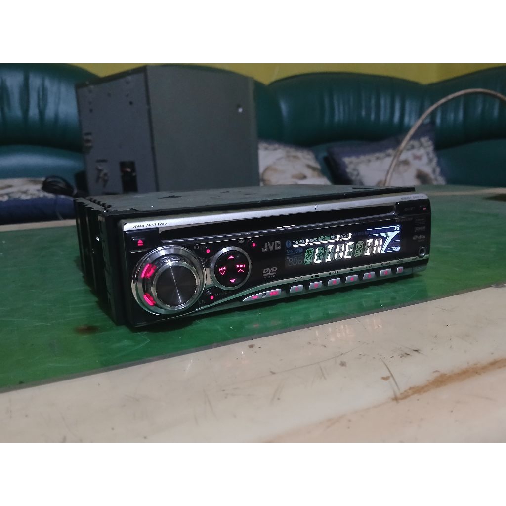Head Unit JVC KD-DV5305 dts audio
