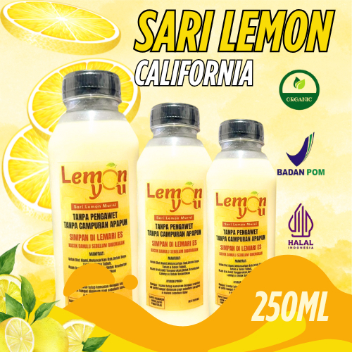 

PAKET DIET! LEMON YOU - Sari Lemon California Asli Untuk Pelangsing Badan Lemon Asli Diet Sehat