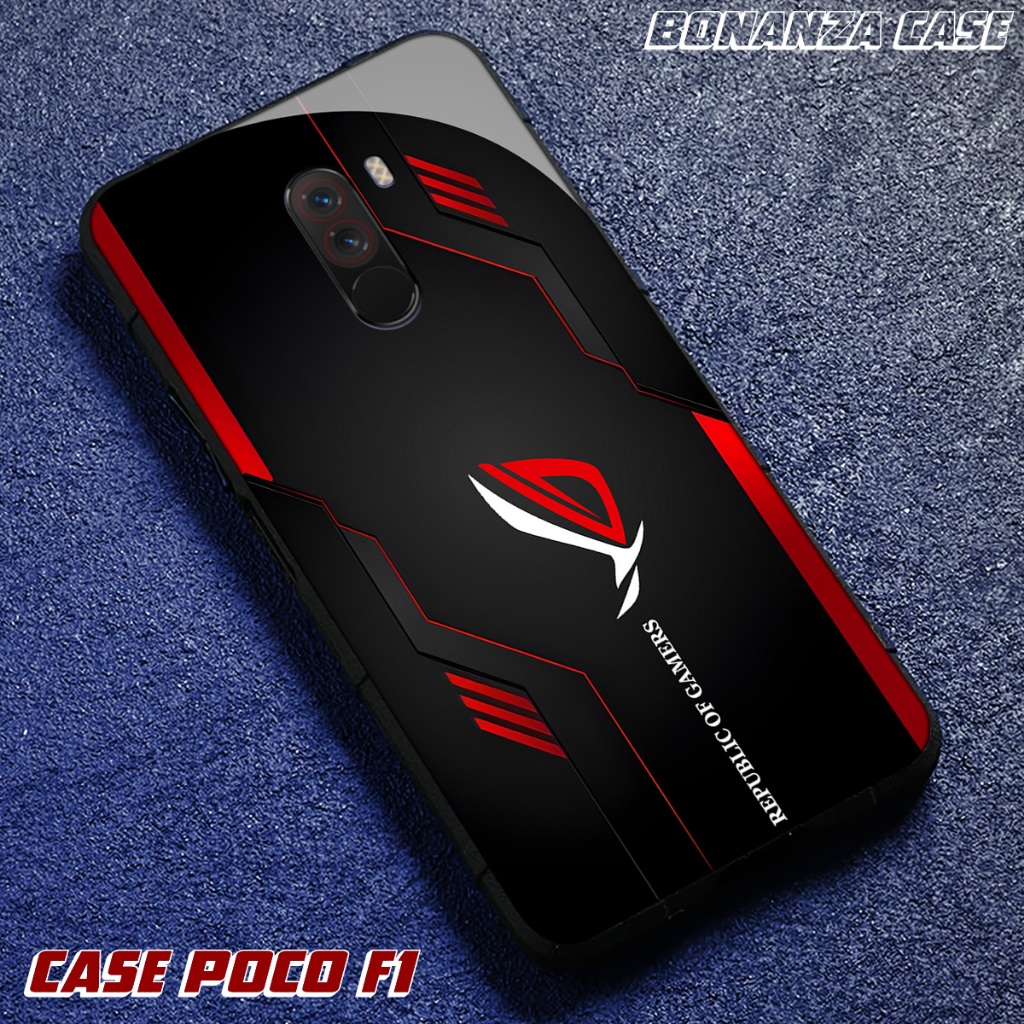 Bonanza - Case Poco F1 - Casing Hp Custom Terlaris - Softcase Poco - Case Glossy Kilau Bisa Cod Shop