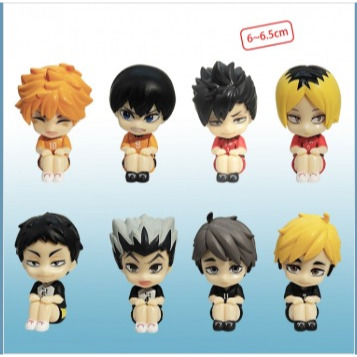 Figure Anime Haikyuu Shayo Hinata Kageyama Tobio Set 8pcs
