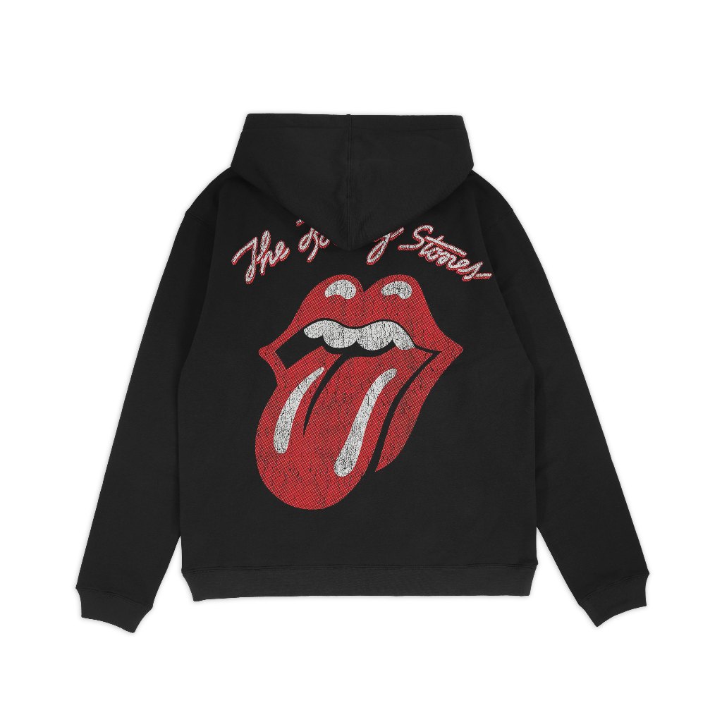 Hoodie Sweater Jumper Musik Old Band The Rolling Stones Unisex FLeece Tebal 300gsm