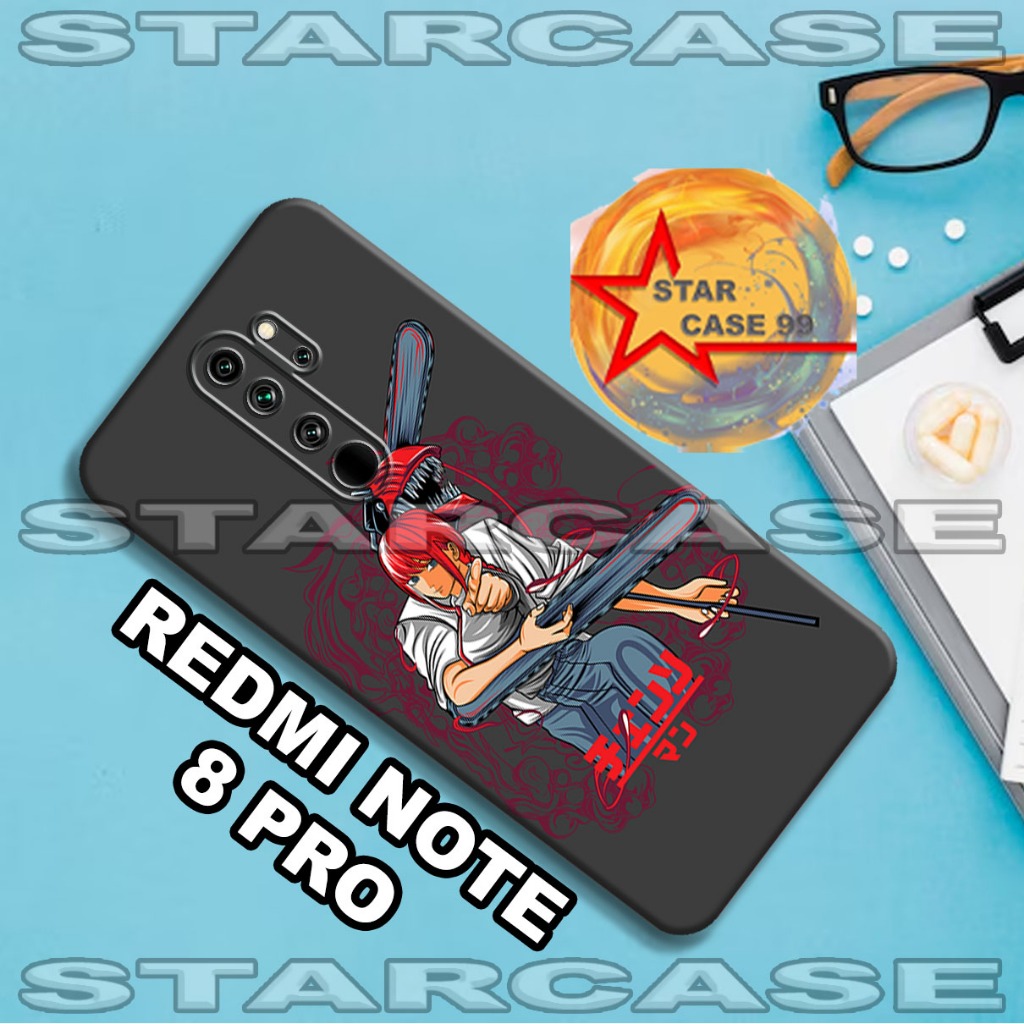 Softcase karet redmi note 8 pro/S32/Motif anime /case redmi note 8 pro/casing redmi note 8 pro