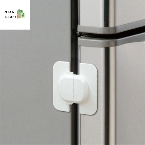 Safety Lock Alat Pengunci Pintu Kulkas - Kunci Pintu Kulkas 1 Pintu / Kulkas 2 Pintu